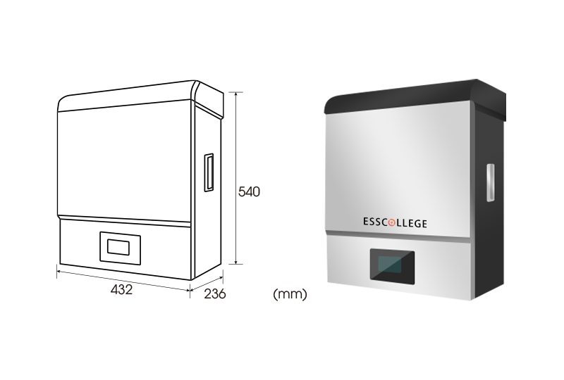 Wall-Mounted（B） PB-5KWH