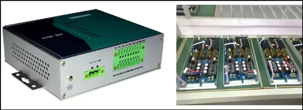 Components of the charging module