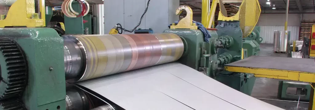 Production process 4-Cutting and slitting