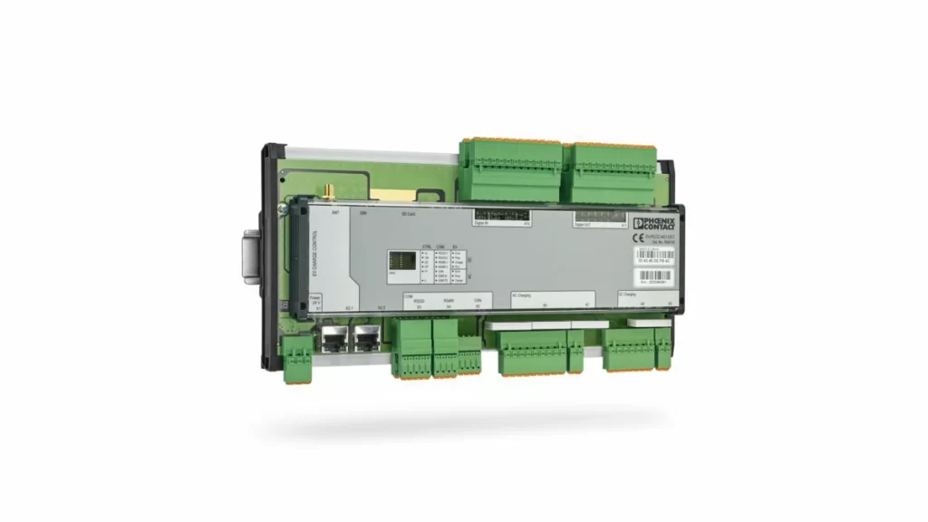 The software system of DC charging pile charging control unit