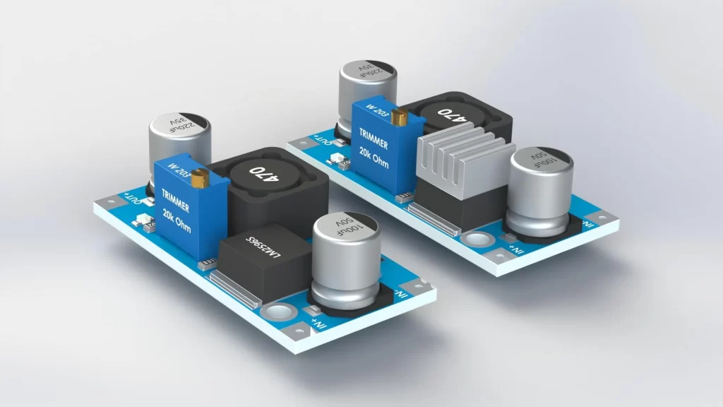 Dc charging pile display chip DC-DC converter