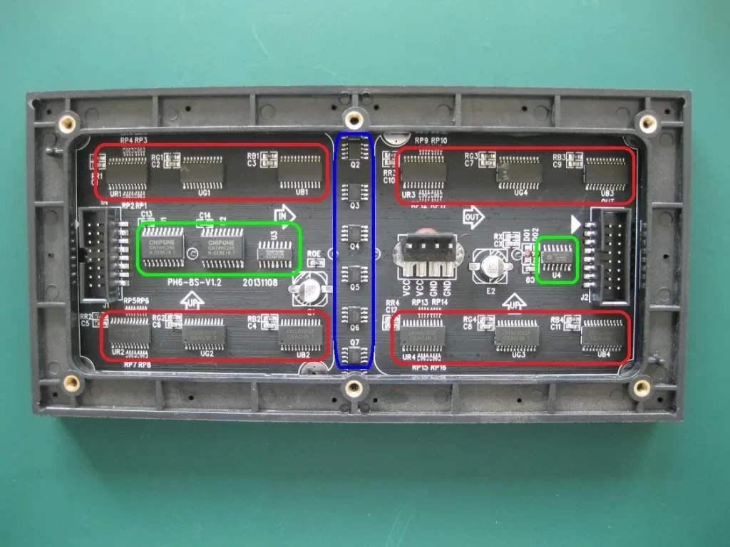 Dc charging pile display chip source driver