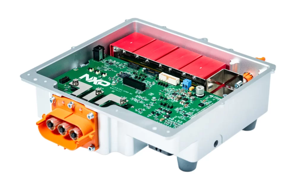 How do inverters ensure the stability and continuity of power output in EPS?