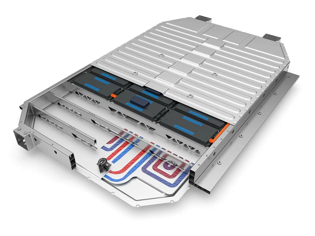 The battery pack housing